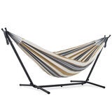 Vivere Double Cotton Hammock with Stand 280cm Vivere Double Cotton Hammock with Stand 280cm