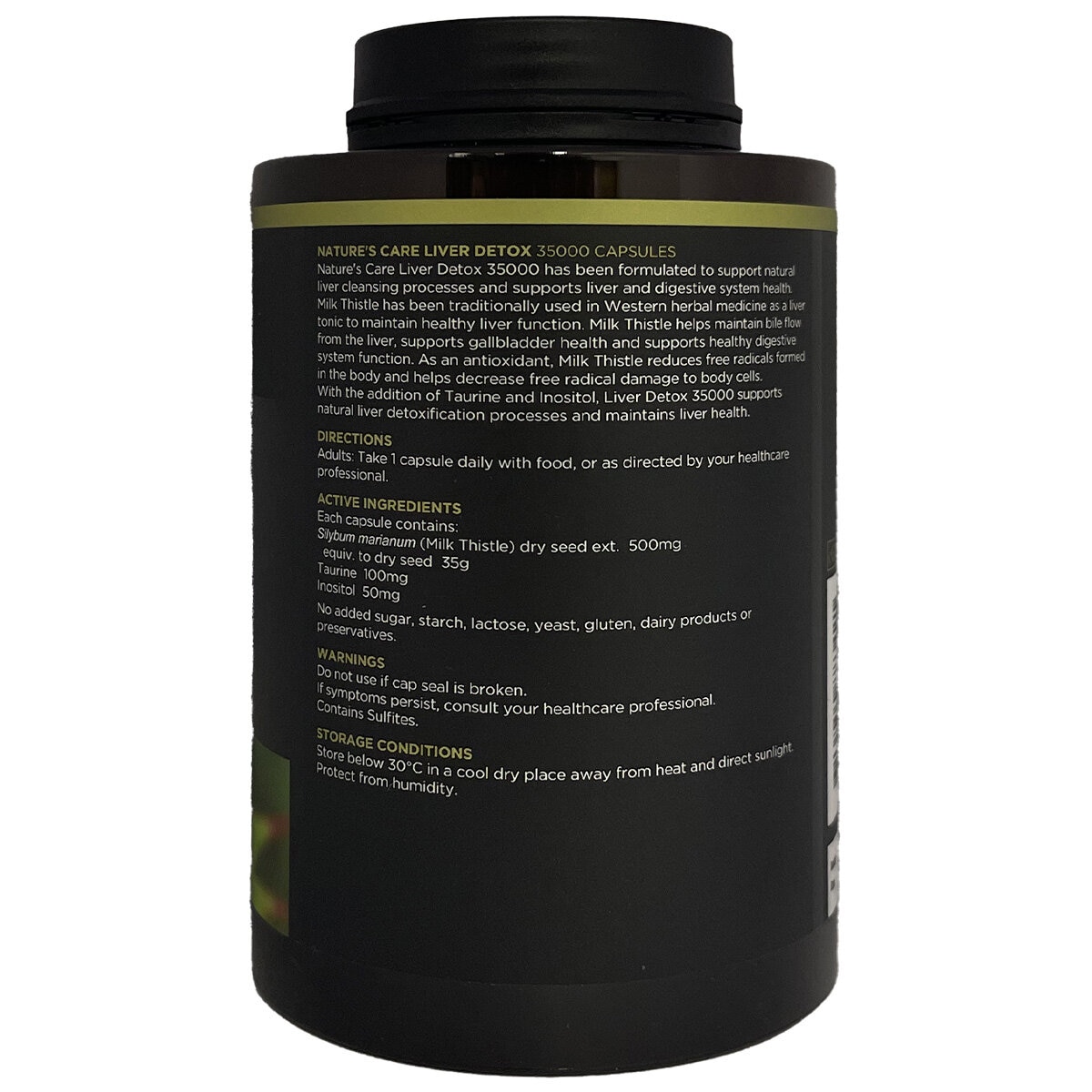 Nature's Care Pro Liver Detox Plus 35000 240 Capsules