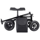 Altus Knee Walker Scooter All Terrain 10 Inch Wheel Black