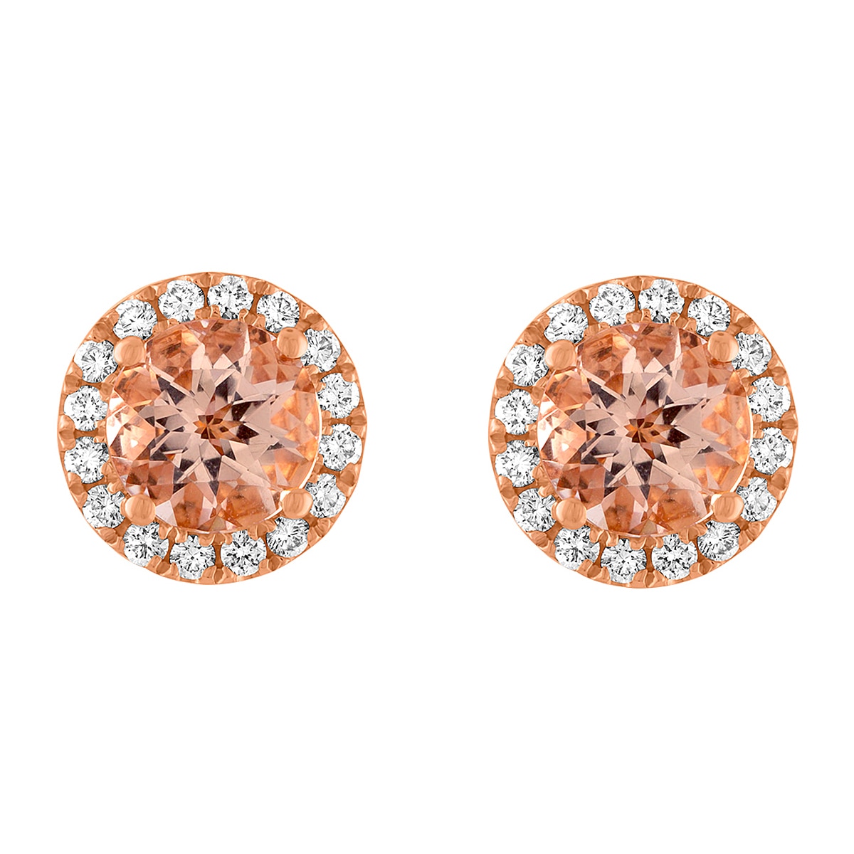 Morganite Earrings