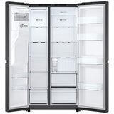 LG 641L Side By Side Fridge Matte Black GS-N599MBL
