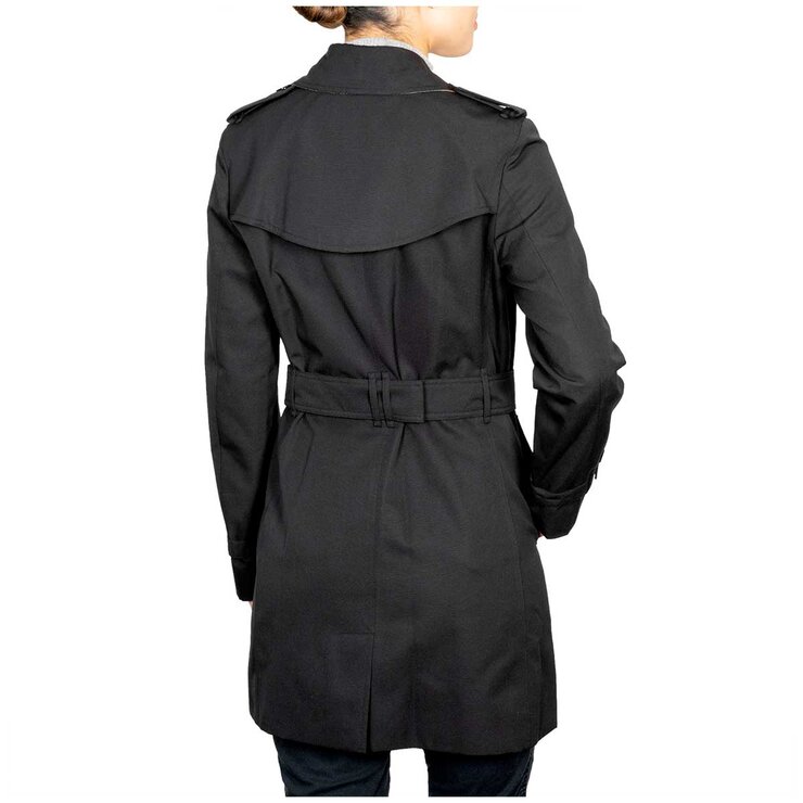 Burberry Harbourne Trench Coat Black