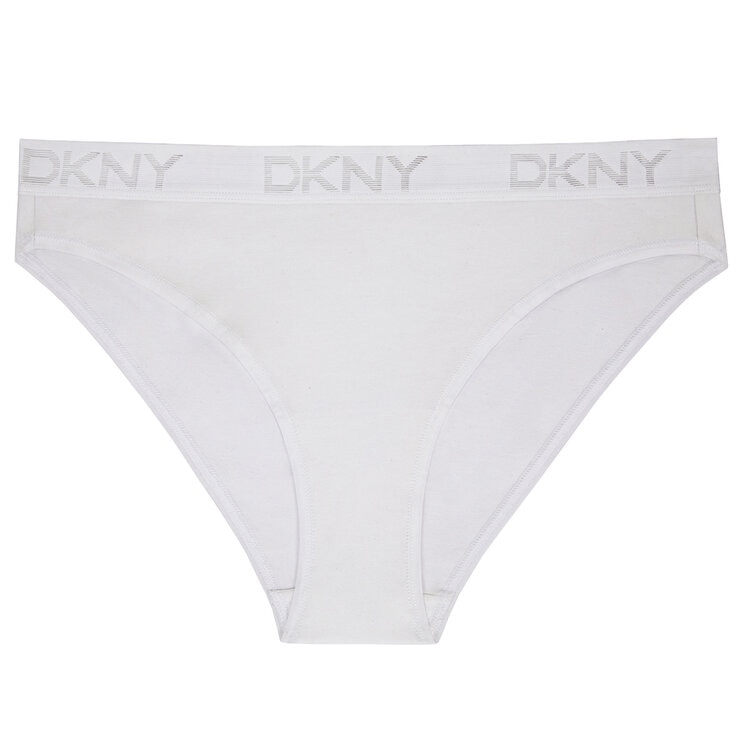 DKNY Women's Bikini Brief 4 Pack Extra Large