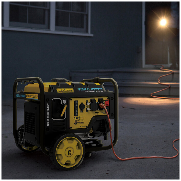 Champion Inverter Generator 4500W Open Frame - 500573-AU