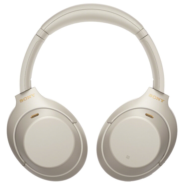 Sony Noise Cancelling Bluetooth Headphones Silver WH-1000XM4S