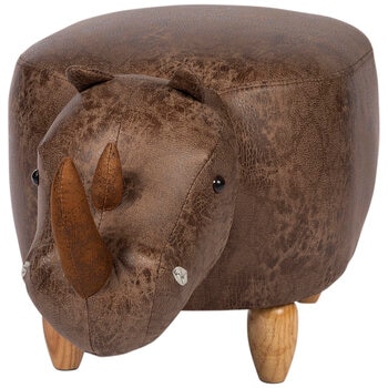 Prevue Pet Products Kitty Power Paws Rhinoceros Ottoman with Hideaway