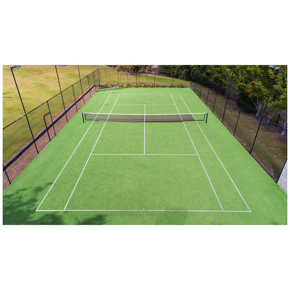 Urban Pro Tennis Court 34m x 16m artifical turf - Green