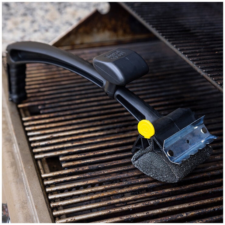 Scrub Daddy BBQ Steam Cleaning Grill Scrubber With Refill Head Scrub Daddy BBQ Steam Cleaning Grill Scrubber With Refill Head