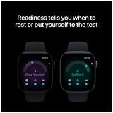 Apple Watch Series 12 GPS 42mm Dark Bronze Aluminium Case with Olive Sport Band - S/M