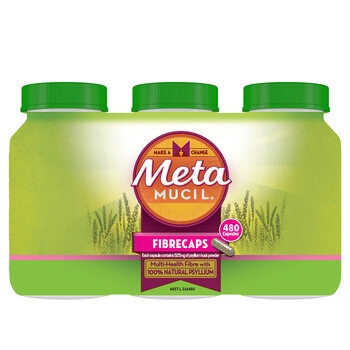 Metamucil Fibrecaps 480 Capsules