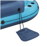 Hydro Force Sunny Lounge 5-Person Inflatable Island with Sunshade 2.8M
