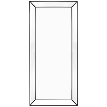 CAFE Lighting & Living Zeta Floor Mirror Black
