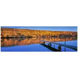 Ken Duncan Flood's Jetty, Swan Reach, SA Framed Print