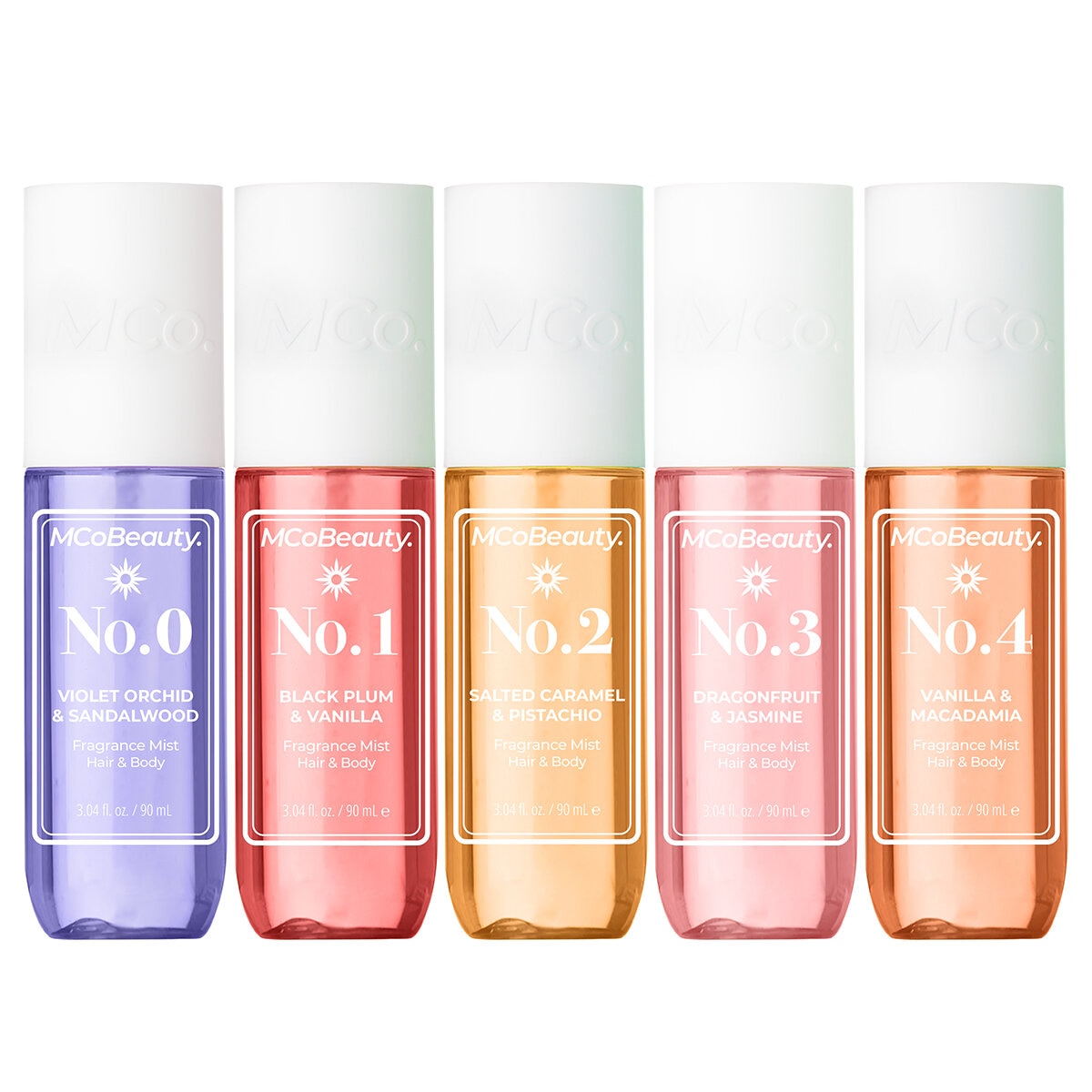 MCoBeauty Ultimate Fragrance Mist Collection 5 x 90ml