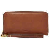 Fossil Women's Emma Large Zip Wallet - Brown