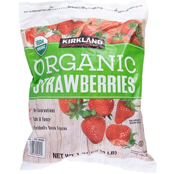 Kirkland Signature Organic Strawberries 1.81kg