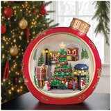 38.8cm Winter Scene Ornament with Animation and Music 38.8cm Winter Scene Ornament with Animation and Music