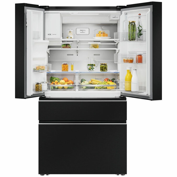 Electrolux 609L French Door Fridge Matte Black EHE6191BB Electrolux 609L French Door Fridge Matte Black EHE6191BB