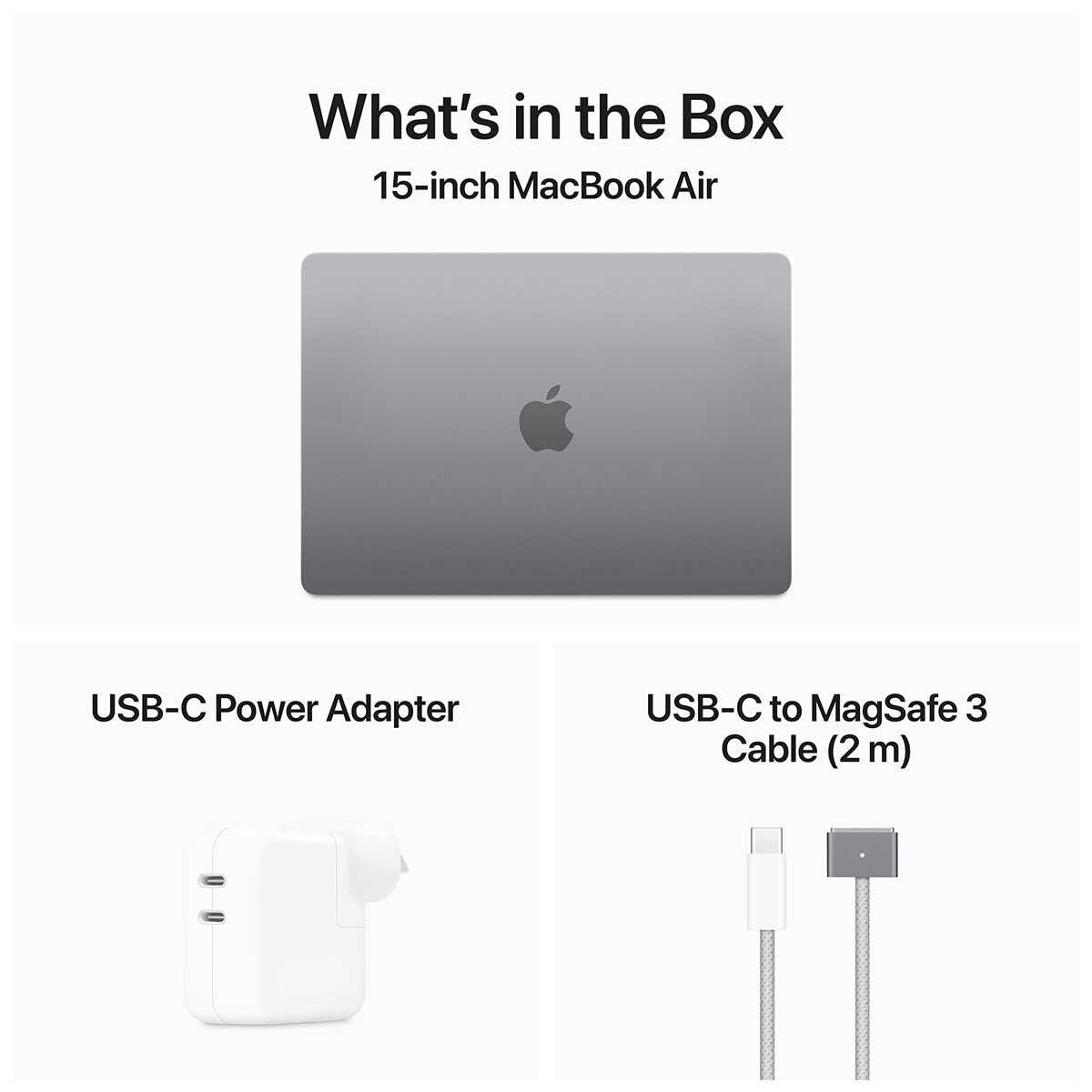 MacBook Air 15 Inch with M3 Chip 8GB 512GB SSD Space Grey