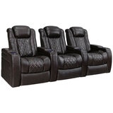 Valencia Home Theatre Tuscany Edition 3 Seater Dark Chocolate