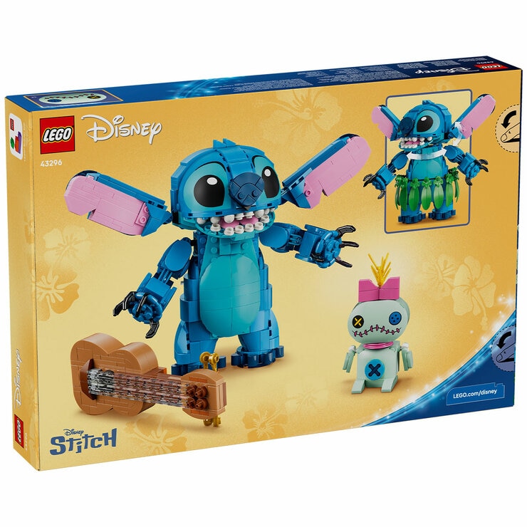 LEGO Disney Stitch & Scrump Building Set 43296