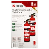 Kidde Twin Pack 1kg Extinguisher Kidde Twin Pack 1kg Extinguisher