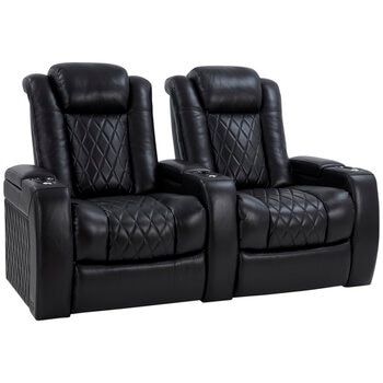 Valencia Home Theatre Tuscany Edition XL 2 Seater Black