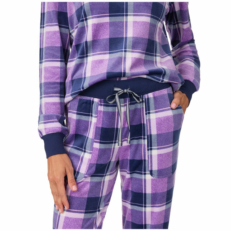 Nautica Women's Fleece PJ Set