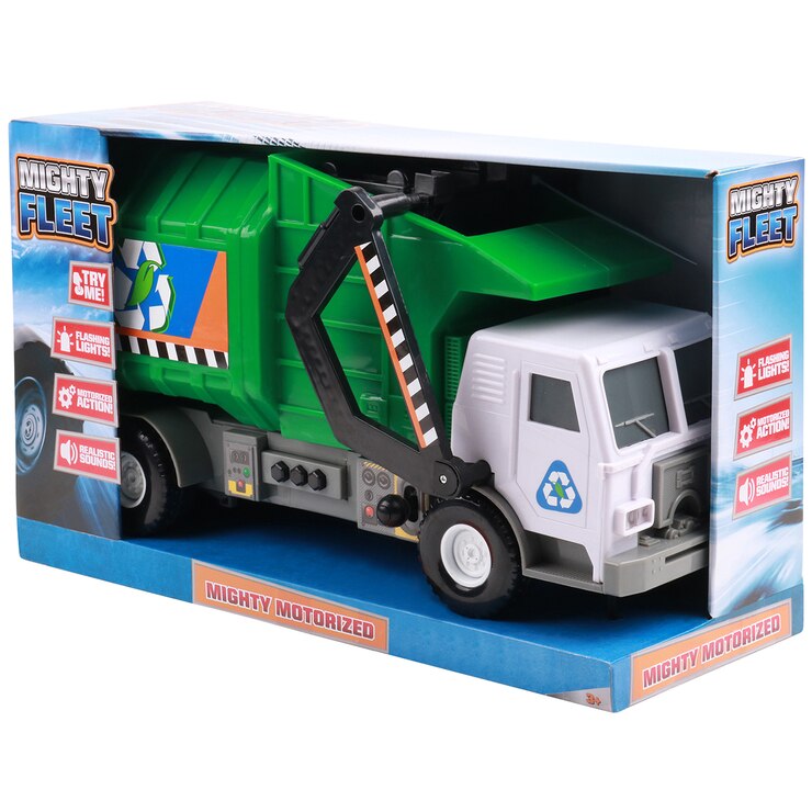 Mighty Fleet Motorised Assorted Vehicles Garbage Truck Costco Australia