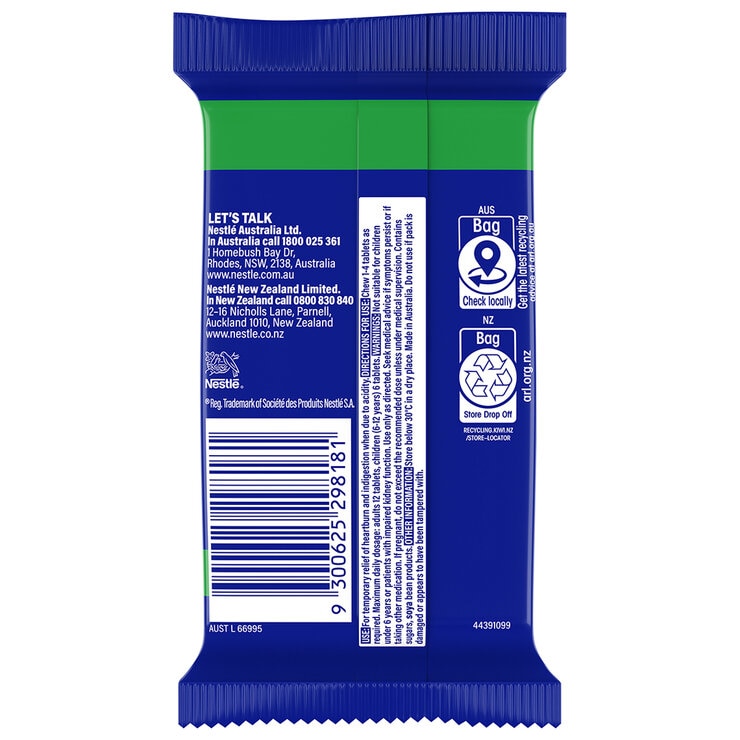 Quick Eze Chewy Peppermint 6 x 24 Pack