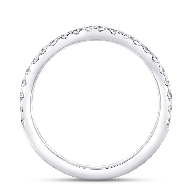 18KT White Gold 1.68ctw Diamond Bridal Set With 1.00ctw Centre