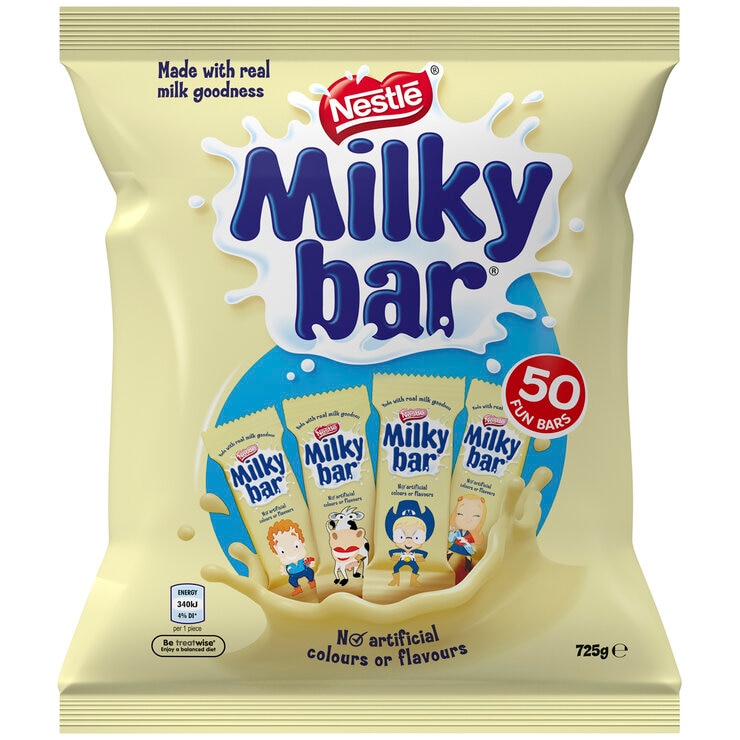 Nestle Milkybar 50 x 14.5g Nestle Milkybar 50 x 14.5g