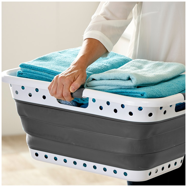 Pop & Load Collapsible Laundry Basket 42L Costco Australia
