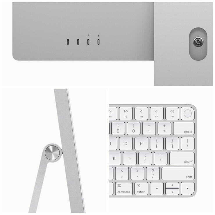 180727-iMac 24 Inch with Retina 4.5K Display, M3 Chip 10-Core GPU 512GB Silver