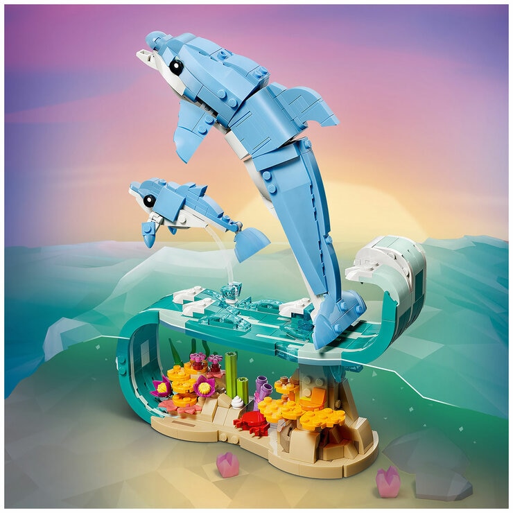 LEGO Creator 3 in 1 Sea Animals Beautiful Dolphins 31385