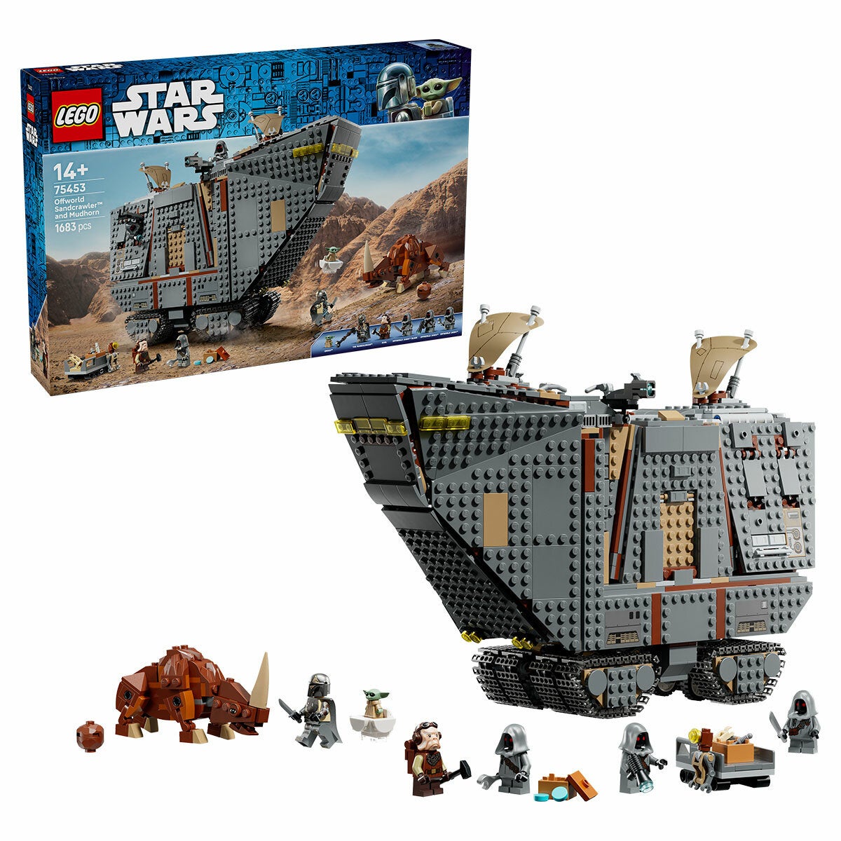 LEGO Star Wars Offworld Sandcrawler and Mudhorn 75453