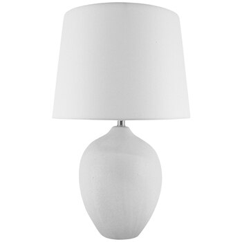 NF Living Luken White Ceramic Lamp 33 x 53 cm