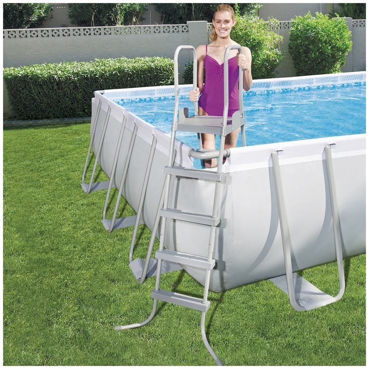 Bestway Rectangular Pool Set 7.32m with Sand Filter Pump Costco Australia
