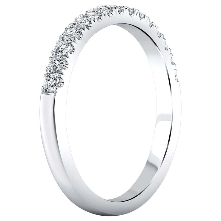 18kt White Gold 2.0ctw Diamond Bridal Set with 1.0ctw Centre Stone