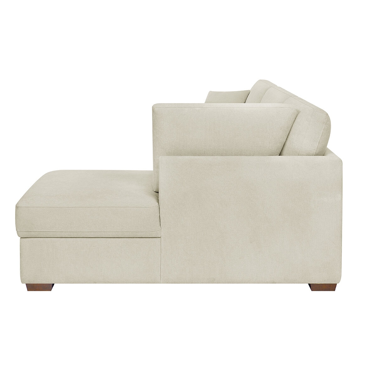 Thomasville 2 Piece Convertible Sectional With Chaise