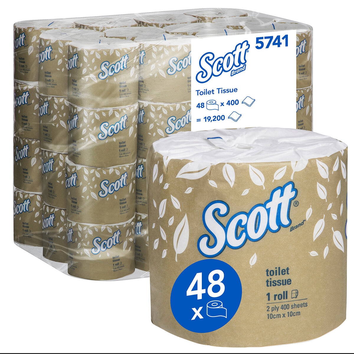 Scott Toilet Tissue 2 Ply 48 x 400 Sheets