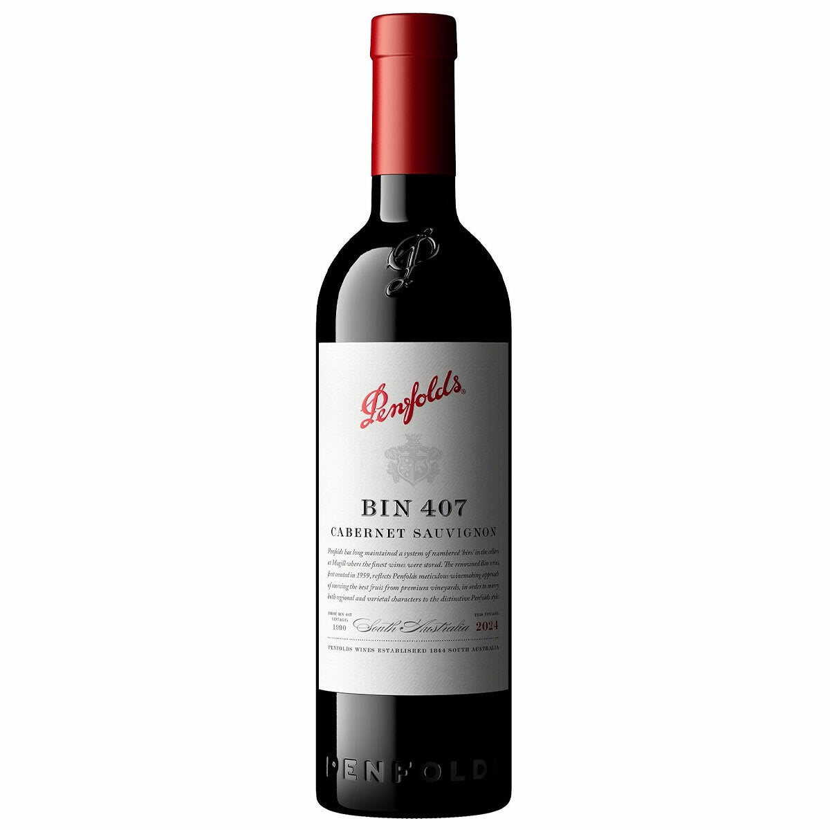 Penfolds Bin 407 Cabernet Sauvignon 2024 750ml Penfolds Bin 407 Cabernet Sauvignon 2024 750ml