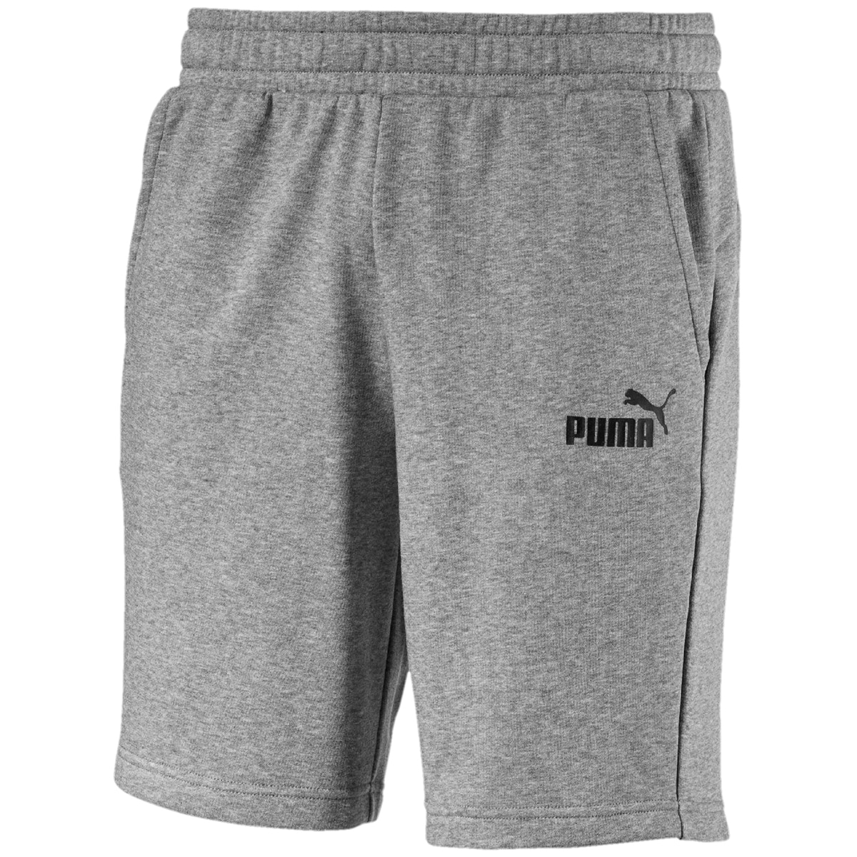 Puma Men's Essentials 10in Sweat Shorts Heather Grey | Co...