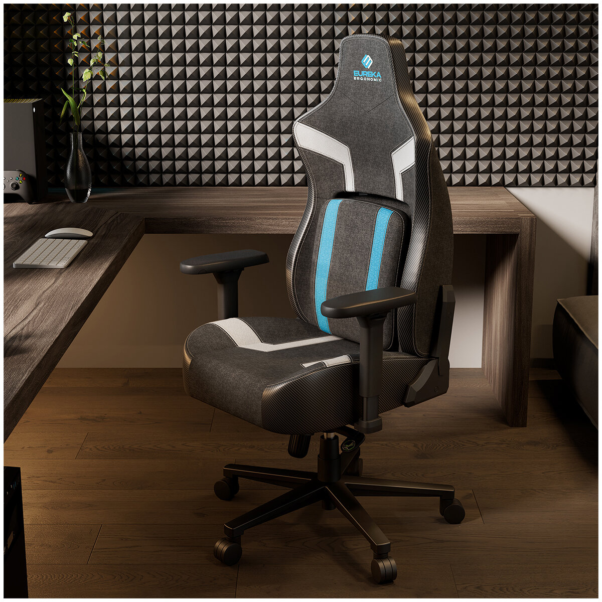 Onex Eureka Gc08 Python Ergonomic Chair Black/Blue