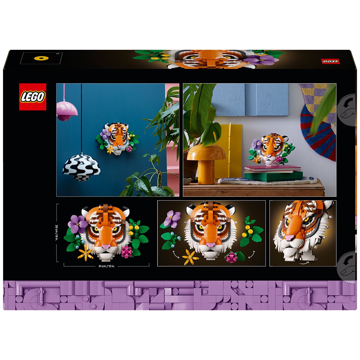 LEGO Art The Fauna Collection Tiger 31217