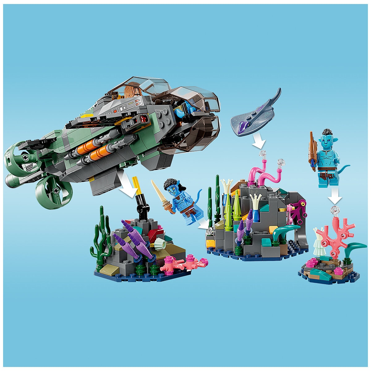 LEGO Avatar Mako Submarine 75577