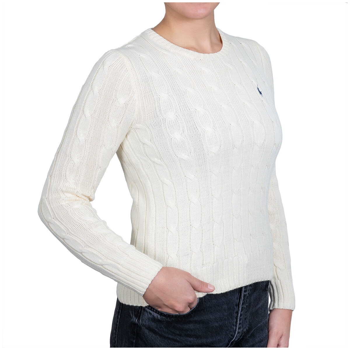 Ralph Lauren Cable Knit Sweater Cream