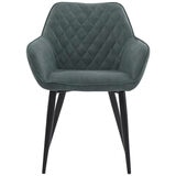 142279-Onex RiVa Dining Chair Dark Green