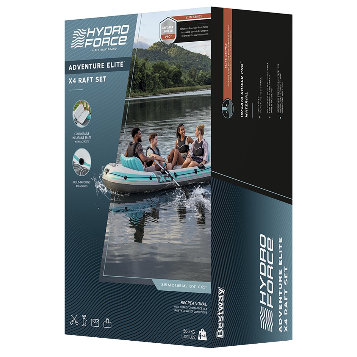 Hydro Force Adventure Elite X4 Raft Set Hydro Force Adventure Elite X4 Raft Set