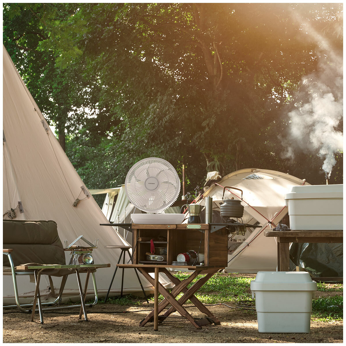 Cuckoo Foldable Air Circulator CF-ECL1010WH Cuckoo Foldable Air Circulator CF-ECL1010WH